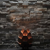 Design-Nachttischlampe