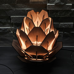 Design-Nachttischlampe