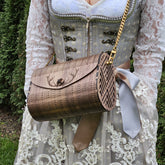 Design-Tasche Amerikanische Nuss