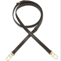 Senral Premium Taschengurt aus Echtleder – Braun, Verstellbar, Austauschbarer Schulterriemen