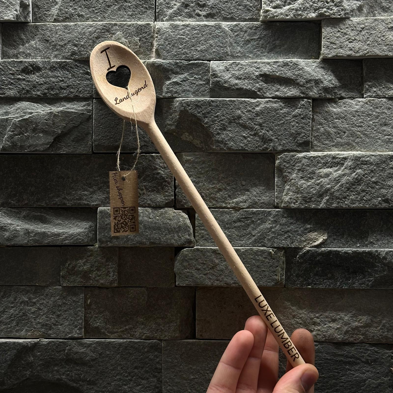 Personalisierbarer Kochlöffel