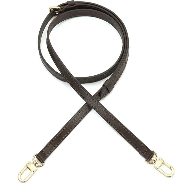 Senral Premium Taschengurt aus Echtleder – Braun, Verstellbar, Austauschbarer Schulterriemen